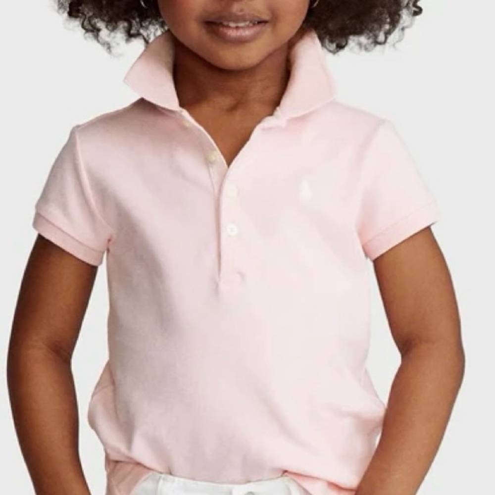 Ralph Lauren Cotton Polo in Hint o Pink